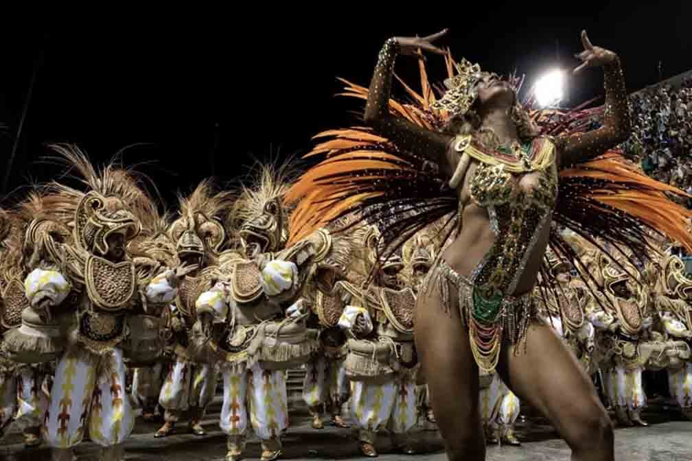 Noche de Carnaval Rio de janeiro.